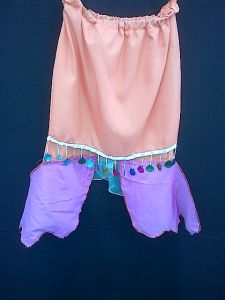 Kids Costumes to Hire - Mermaid Skirt - orange